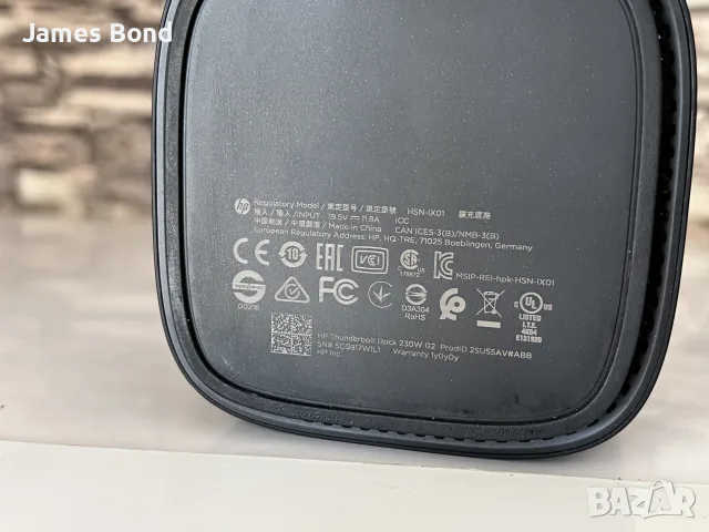 Докинг станция HP Thunderbolt Dock G2 230w , снимка 4 - Кабели и адаптери - 56091541