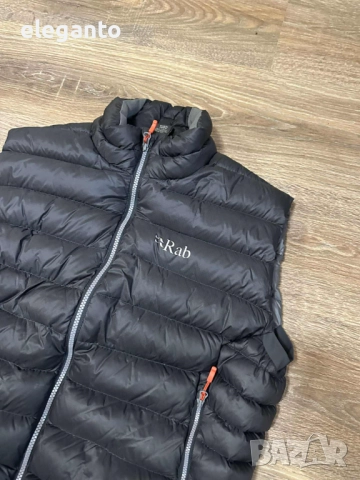 Мъжко пухено елече Rab  Electron Pertex  Pro 800fill Down Vest Black , L размер, снимка 4 - Якета - 52339163