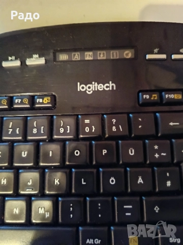 Клавиатура Logitech Wireless, снимка 2 - Клавиатури и мишки - 52378087
