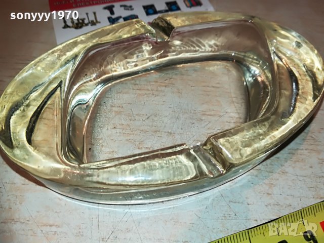 СТЪКЛЕН ПЕПЕЛНИК, снимка 4 - Колекции - 29968320