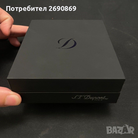 S.T. Dupont оригинална кутия за запалка, снимка 1 - Запалки - 44803763