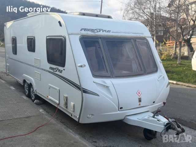 Каравана Abbey Freestyle-Mover/Солар/Форселт/Френска Спалня/TV/Душ кабина/Kато Нова, снимка 2 - Каравани и кемпери - 52889144
