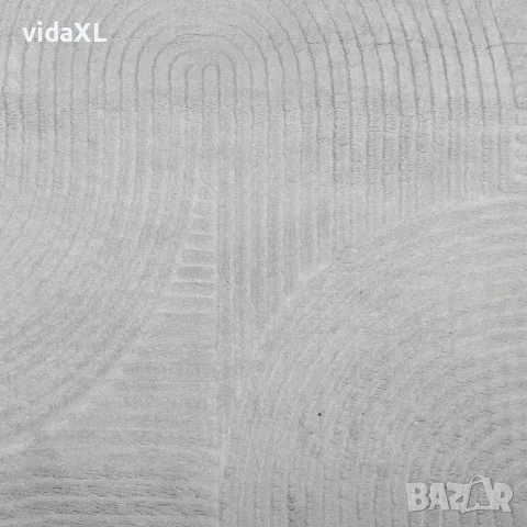 vidaXL Килим IZA с къс косъм, скандинавски вид, сив, 80x150 см, снимка 9 - Килими - 56147392