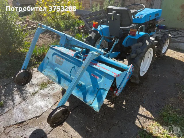 Японски трактор Iseki TX1500F, снимка 3 - Селскостопанска техника - 56456801