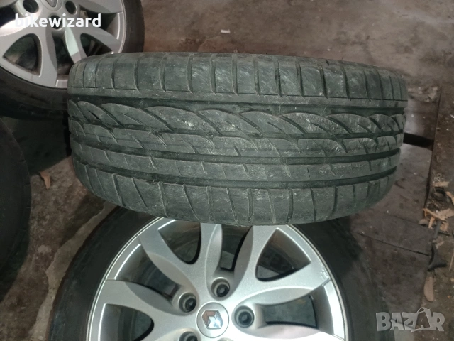 Джанти с летни гуми Firestone 215 50 17 цола 5 х114.3 66.1 централен, снимка 8 - Гуми и джанти - 53102279