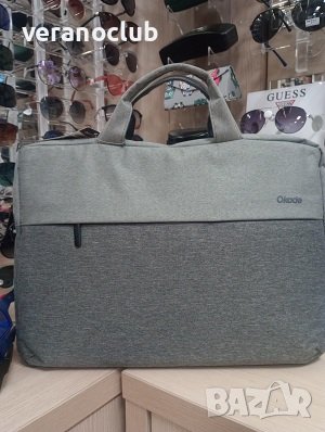 Здрава чанта за лаптоп 15 инча Сива, снимка 1