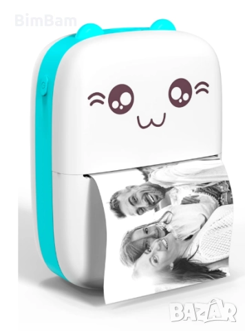 Черен петък -60%! Преносим мини термопринтер, детски принтер, снимка 10 - Електрически играчки - 52381872