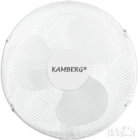 Вентилатор на стойка Kamberg, 45W, 3 скорости, снимка 2 - Вентилатори - 42139672