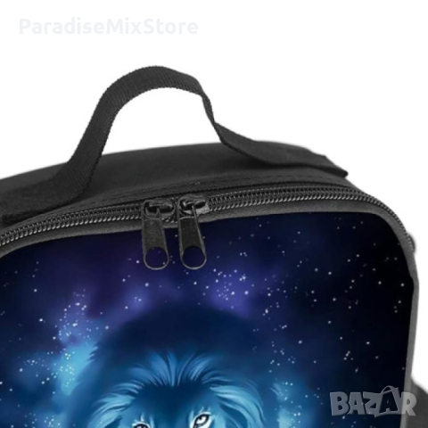 3д чанта със страхотен дизайн + несесер  Подходяща и за лаптоп, снимка 6 - Чанти - 44638384