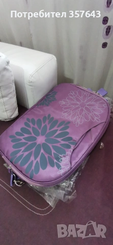 Чанта за лаптоп лилава, снимка 7 - Лаптоп аксесоари - 54282820