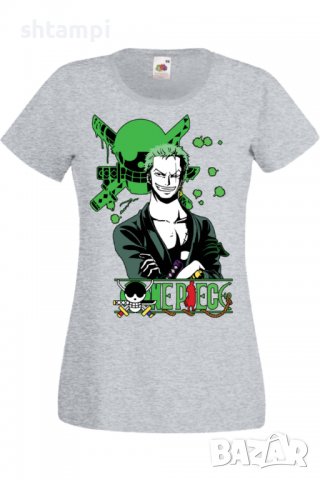 Дамска тениска One Piece Roronoa Zoro 03,Анимация,игра,Празник,Повод., снимка 5 - Тениски - 38073659