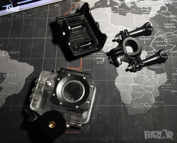 Екшън камера SJCAM SJ5000X с аксесоари, снимка 2 - Камери - 55469241