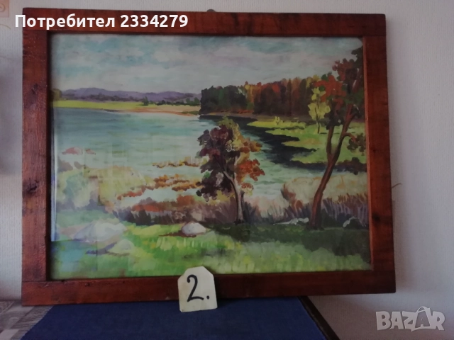 Стари картини от различни автори 1, снимка 9 - Антикварни и старинни предмети - 37645677