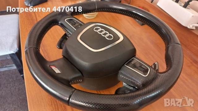 Трилъчев мулти волан еърбег пера F1- Audi А5 S line 2010 г. , снимка 6 - Аксесоари и консумативи - 53372668