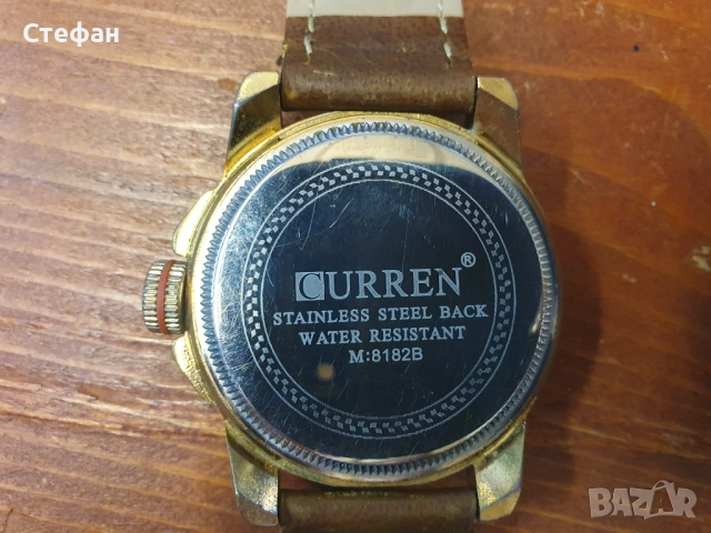 Мъжки ръчен часовник CURREN 8182B В перфектно техническо и много добро визуално състояние., снимка 6 - Мъжки - 51960129