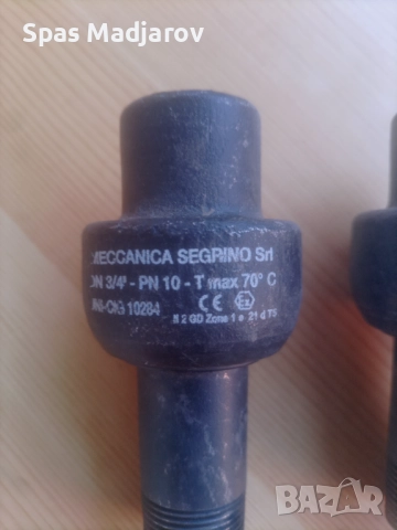 3/4 Диелектрична (електроизолираща) връзка за газ,вода на резба м/ж 10 бара, снимка 3 - Други машини и части - 51703418