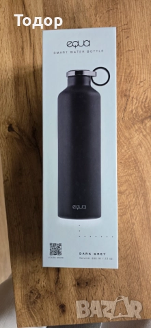 Smart Water Bottle – Dark Grey, 680 ml нова