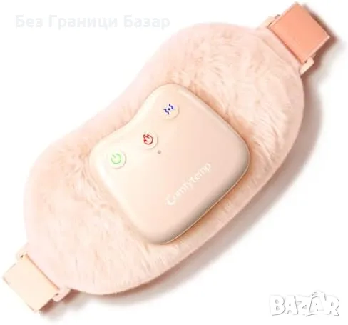 Нов Comfytemp Безжичен Нагряващ Колан Менструални Болки Масаж 3 Температури