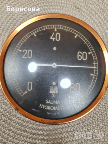 Хигрометър за сауни, снимка 1