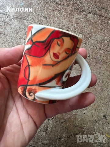 Колекционерска чашка за кафе - дизайнерска