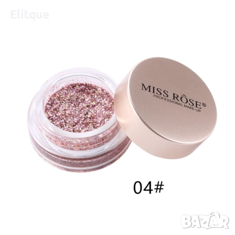 Цветен блясък за лице и коса MISS ROSE, снимка 17 - Други - 52831108