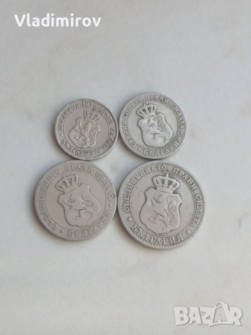 Лот монети 1888г , снимка 2 - Нумизматика и бонистика - 51785959