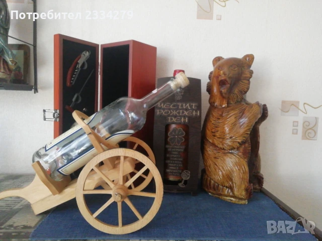 Луксозна кутия с прибори за вино, снимка 2 - Други - 49015171