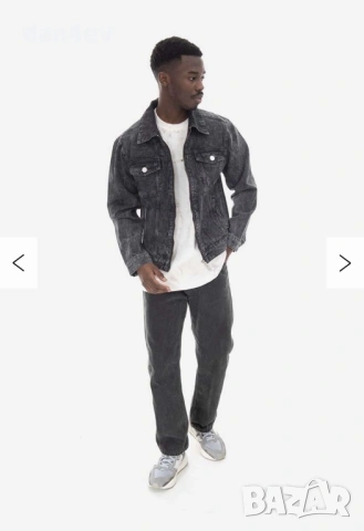 Дънково яке Han Kjøbenhavn Zip Premium, снимка 2 - Якета - 54195972