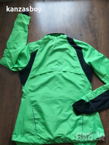 Brooks Womens Neon Yellow Shelter - дамско ръннинг горнище С, снимка 7 - Якета - 44751179