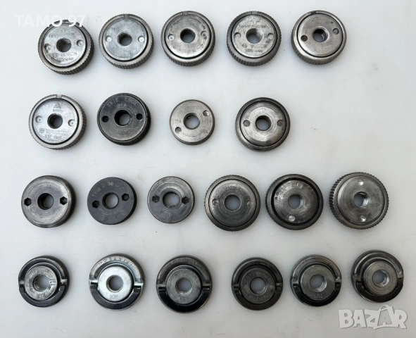 Бързозатягащи гайки за ъглошлайф Bosch, Wurth, Hilti, Festool, Metabo, Milwaukee, Makita