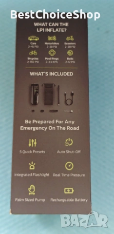 Безжичен електрически компресор 150PSI – DC 12V, снимка 13 - Аксесоари и консумативи - 53082747