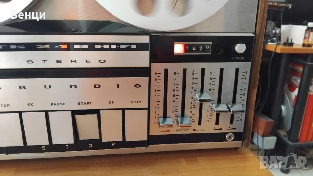 Grundig TK 248 с вграден усилвател и говорители, снимка 8 - Декове - 54203111