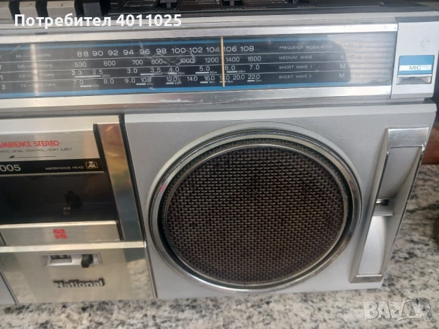 Радиокасетофон National RX 5305, снимка 3 - Радиокасетофони, транзистори - 50886112