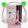 Детски забавни светещи Bluetooth слушалки с котешки уши, снимка 6