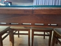 Маса и шест стола масивно дърво, снимка 5