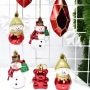 Коледен комплект украса 8 броя – Червени и бели висулки  Premium Collection, снимка 9