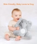 Dreamegg машина за бял шум за бебе - Snuggle Elephant със запис на глас, 21 успокояващи звука, снимка 7