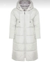 Дълго зимно бяло яке , снимка 1