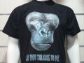 Нова мъжка тениска с дигитален печат Горила, Are You Talking To Me?, снимка 5