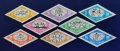 Румъния, 1964 г. - пълна серия чисти назъбени и неназъбени марки и блок, олимпиада, 1*30, снимка 2