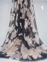 Дамски шал с флорални шарки, снимка 1 - Шалове - 44508464