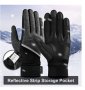 Унисекс / Unisex зимни ръкавици Anti-slip / Touch screen - Размер L, снимка 3