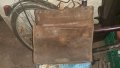Стара кожена чанта за документи -10лв, снимка 4