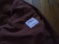 Есенно зимно яке Зара кафяво с подплата размер ХЛ, снимка 9