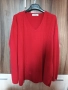 Дамски пуловер червен 3XL/4XL, снимка 2