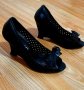 Елегантни обувки с панделка от естествена кожа, снимка 3