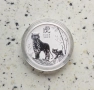 Сребро 1/2 OZ 2022 Тигър , снимка 1