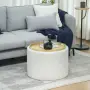 Табуретка HOMCOM с място за съхранение, снимка 3