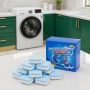 Таблетки за почистване на пералня CleanWash Tabs™ SS000567, Нова революционна Oxygen-based формула с, снимка 2