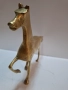 Винтидж месингова статуетка на кон , снимка 3